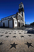 Sao Miguel Island,Azores,Portugal. Ponta Delgada. calcada portuguesa