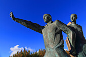 Sao Miguel Island,Azores,Portugal. Ponta Delgada. Monumento ao Emigrante