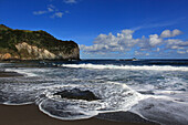 Insel Sao Miguel, Azoren, Portugal. Praia dos moinhos