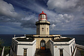 Insel Sao Miguel, Azoren, Portugal. Ponta do Arnel. Leuchtturm