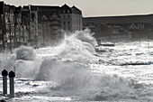 France,Hauts de France,Pas de Calais,Opal Coast,Ciara storm. Wimereux seaside