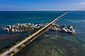 USA,Florida,Keys. Conch Keys.. Übersee-Autobahn