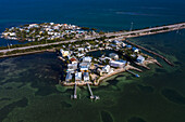 USA,Florida,Keys. Conch Keys.. Übersee-Autobahn