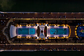 Usa,Florida,Miami harbour. MSC Meraviglia