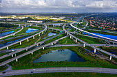 Usa,Florida,Miami. Weston,US75 and US595 motorway interchange