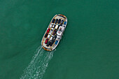 Usa,Florida,Miami,Fisher Island ferry. Biscayne Bay