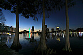 Vereinigte Staaten, Floride, Orlando. See Eola Park