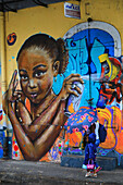 France,Guadeloupe. Pointe a Pitre. Street Art