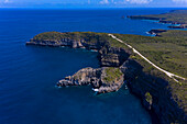 Frankreich, Guadeloupe. Grande Vigie Kap