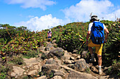 Frankreich,Guadeloupe. La Soufriere