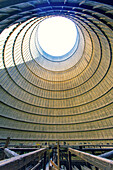 Europe,Belgique,Charleroi. Electrabel cooling tower