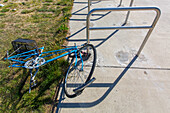 Vandalisiertes Fahrrad