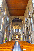 Europe,Belgium,Tournai. Saint-Quentin church