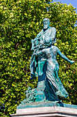Europe,Belgium,Liege. Zenobe Gramme statue