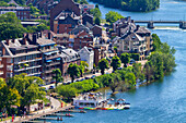 Europe,Belgium,Namur. Meuse River