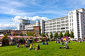 Europe,Nederlands. Eindhoven. Strijp S District. Clock building