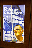 Europe,Scandinavia,Sweden. Smaland,aelmhult. IKEA Museum. Feodor Ingvar Kamprad IKEA founder