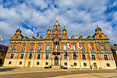 Europa,Skandinavien,Schweden. Schonen. Malmoe. Stortorget. Das Rathaus