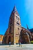 Europa, Skandinavien, Schweden. Schonen. Malmoe. Sankt Petri kyrka.Sankt Petri Kirche