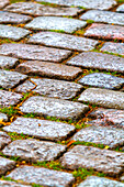 Cobblestone street