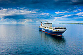 Europe,Germany. Schleswig-Holstein. Travemuende. Finnlines ferry