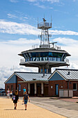 Europe,Germany. Schleswig-Holstein. Travemuende. Harbor master's office