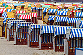 Europa,Deutschland. Schleswig-Holstein. Travemünde. Strandkorb