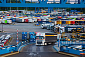 Europe,Germany. Schleswig-Holstein. Travemuende. Travemuende-Lubeck harbour