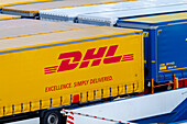 Europa,Deutschland. Schleswig-Holstein. Travemünde. Dhl