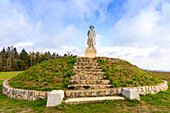 Frankreich,Hauts de France,Aisne,Chemin des Dames. Bouconville-Vauclair. Napoleon-Denkmal