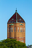 Europe,Sweden,Ostergotland County,Linkoeping. Old water tower