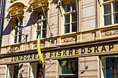 Europe,Scandinavia,Sweden. Stockholm. Gamla Stan district. Fish store