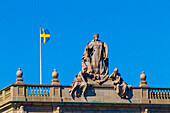 Europe,Scandinavia,Sweden. Stockholm. Riksdag. Riksdagshuse. Swedish parliament. Helgeandsholmen island