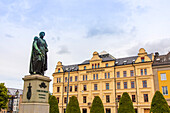 Europa,Skandinavien,Schweden.. Norrkoeping. Karl XIV Statue