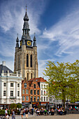 Europe,Belgium,Kortrijk,West Flanders Province. Church St Martin