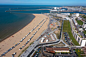 France,Calais,the dragon on the dike of Calais