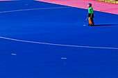 Match of the French women's field hockey team