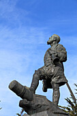 Chile,Magallanes,Punta Arenas,Ferdinand Magellan Statue,