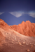 Chile,Antofagasta Region,Atacama Wüste,Valle de la Luna,Vulkan Licancabur,
