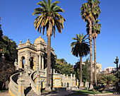 Chile,Santiago,Cerro Santa Lucia,hill,park,historic monument,