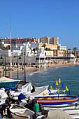Spanien,Andalusien,Cádiz,Playa de la Caleta,Strand