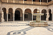 Spain,Andalusia,Seville,Casa de Pilatos,patio