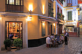 Spanien,Andalusien,Sevilla,Barrio de Santa Cruz,Restaurant