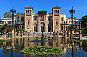 Spanien,Andalusien,Sevilla,Parque Maria Luisa,Pabellon Mudejar,Museo Artes y Costumbres Populares