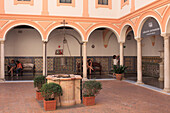 Spain,Andalusia,Seville,Museo de Bellas Artes,Fine Arts Museum,patio