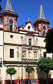 Spain,Andalusia,Seville,Plaza del Salvador,Iglesia de la Paz,church