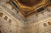 Spain,Andalusia,Seville,Real Alcazar,moorish royal palace,sala de embajadores