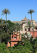 Spanien,Andalusien,Sevilla,Real Alcazar,maurischer Königspalast,Garten