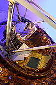 Huygens probe mounted on heat shield
