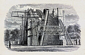 Lord Rosse's telescope, illustration